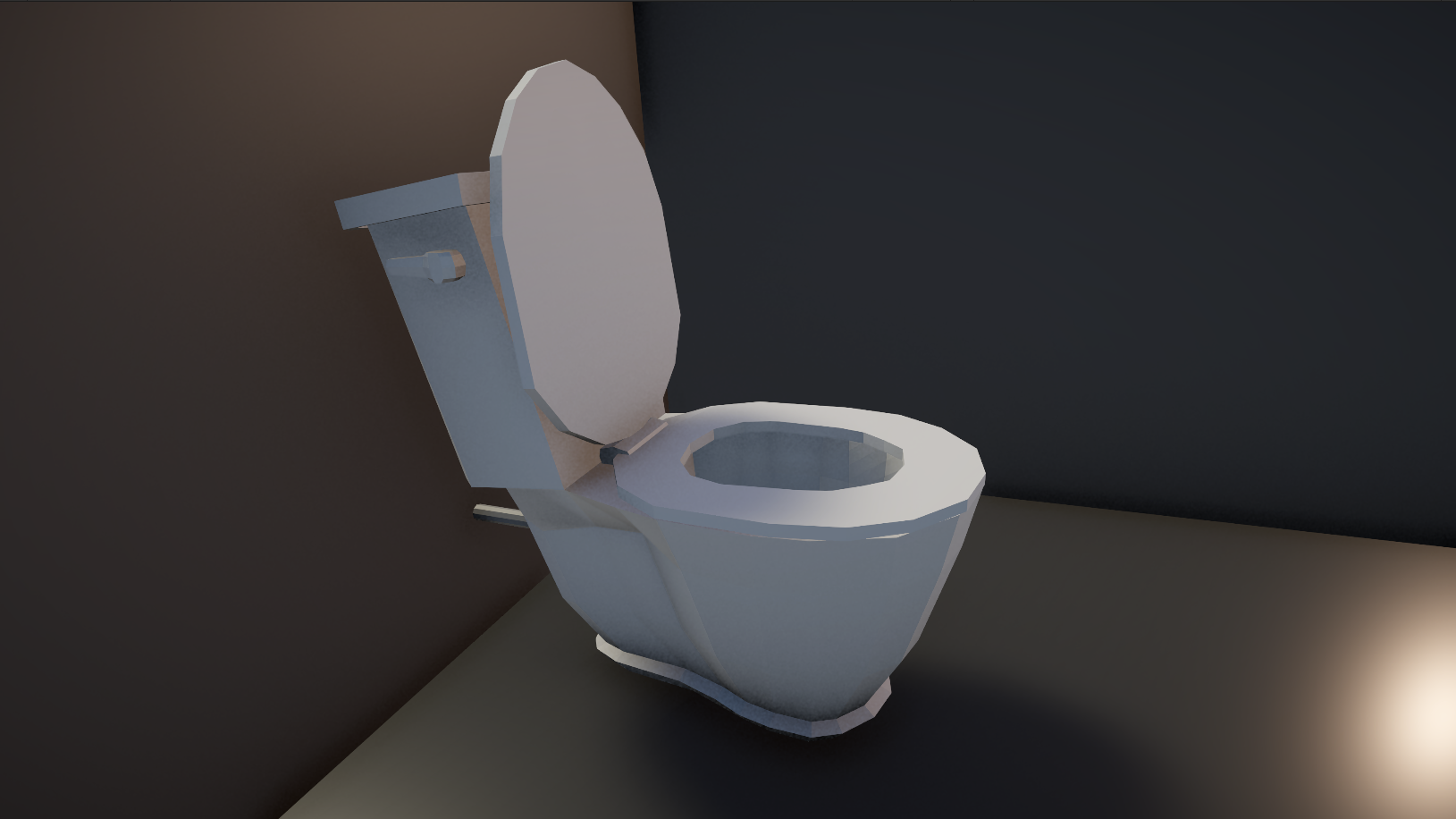 Screenshot of the modular house asset in a Unity scene